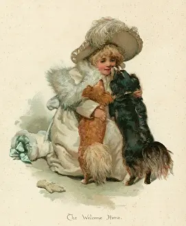 Papillon: GIRL, PAPILLON, SPANIEL