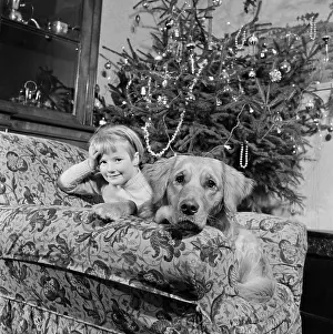 Infront: Girl With Pet Dog