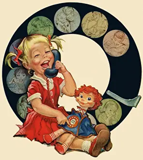 Doubles: Girl and Phone Doll