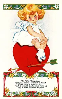 Pierced: Girl on Pierced Heart