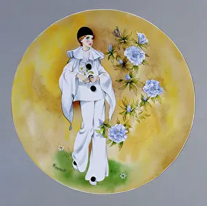 Poms: Girl in a Pierrot Costume