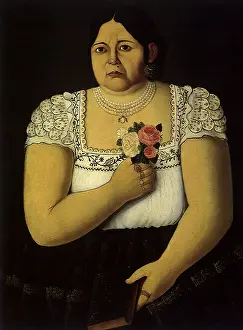 Clutches: Girl from Puebla, with Roses