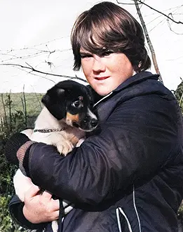 Andrew Besley: Girl and puppy