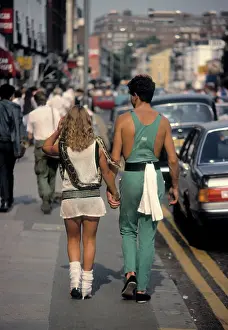 Boyfriend: Girl with Python Kings Road Chelsea