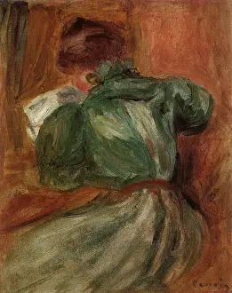 Hides: Girl Reading, by Renoir