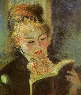 Leisurely: Girl Reading, by Renoir