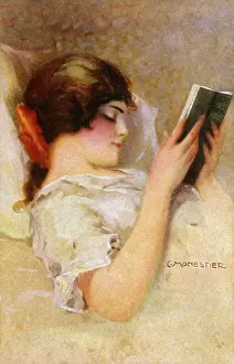 Propped: GIRL READS GREEN BOOK