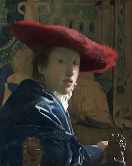 Vermeer: Girl with the Red Hat