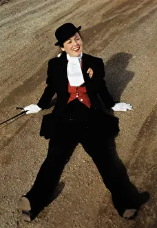 Sprawled: Girl In Riding Gear