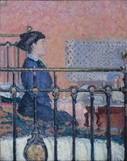 Gore: Girl Seated on a Bed