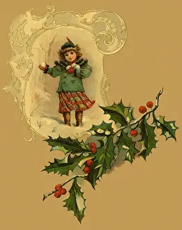 Snowballs: Girl with Snowballs