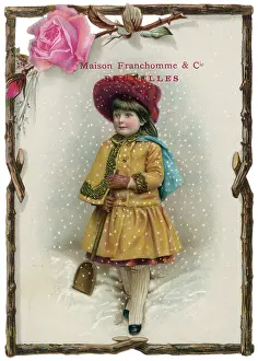 Prudently: GIRL WITH SPADE C1880
