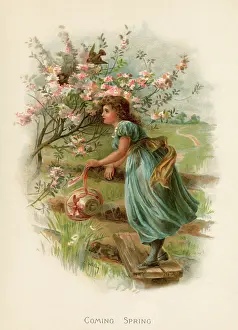 Stile: GIRL ON STILE/SPRING