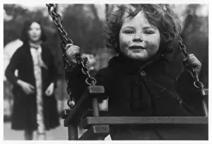Grubby: GIRL ON A SWING