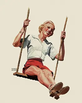 Mcleod: Girl on a Swing