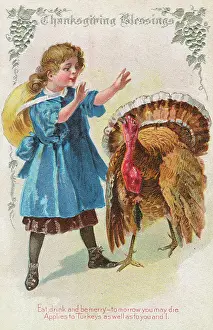 Thursday: Girl and Turkey