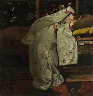 Bstp1602: Girl in a White Kimono