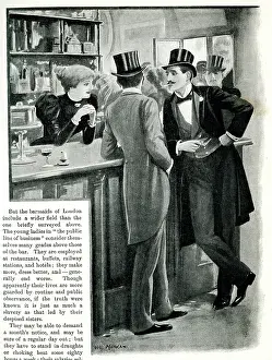 Customer: Girl Workers of London - The Barmaid
