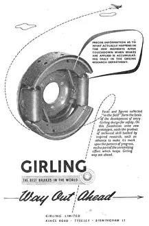 Girling: Girling Aircraft Brakes
