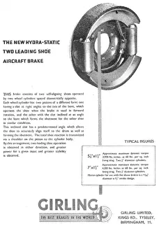 Girling: Girling Aircraft Brakes - Hydra-Static