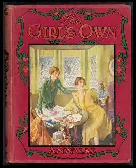 Annuals: GIRLS ADMIRING A DOLL
