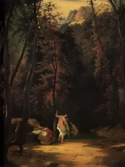 Drape: Girls Bathing in Park