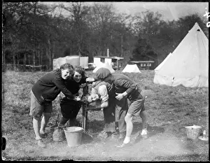 Boxhill: Girls Camping 1930s
