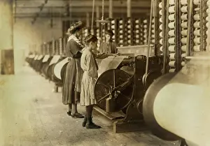 Warping: Girls - child labor - occupations