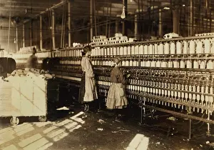 Spinners: Girls - child labor - occupations
