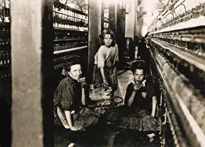 Hine: Girls - Child Labour - Occupations - Mill