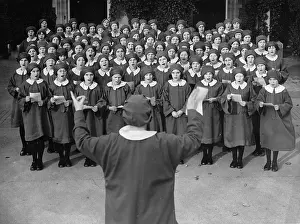 Preached: Girl's choir practising