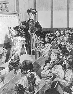 Numbering: GIRLS IN CLASS 1911
