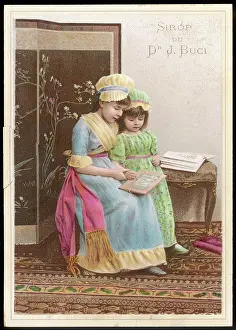 Slates: GIRLS DRAW ON SLATE 19C