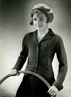 GIRLS KNITTED JACKET