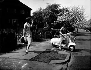 Motorcyle: GIRLS AND LAMBRETTA