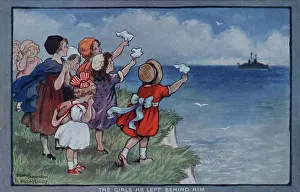 Handkerchiefs: The Girls He Left Behind Him by Ethel Parkinson