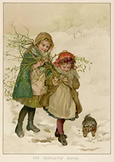 GIRLS/MISTLETOE & HOLLY