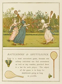 Battledore: GIRLS PLAY BATTLEDORE