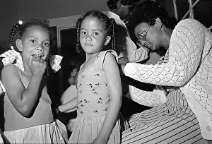 Burgersdorp: Girls preparing for a concert behind the scenes