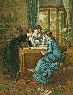 Consulting: GIRLS READING INSIDE