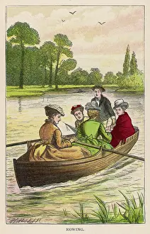 Ladylike: Girls Rowing in 1876
