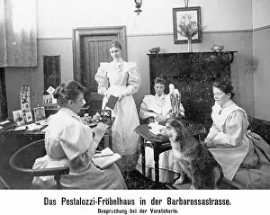 Schooling: Girls school, 1899