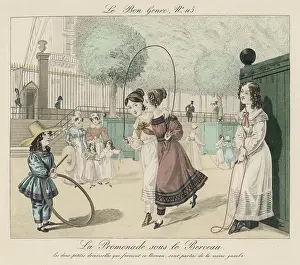 Hoops: GIRLS SKIPPING IN PARK