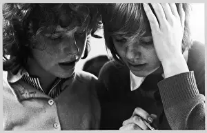Concentrate: TWO GIRLS STUDYING