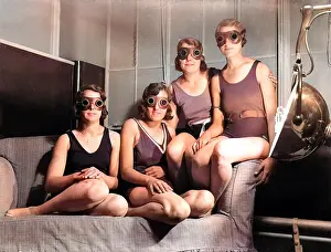 Girls on Sun Bed