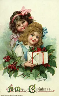 Brundage: Girls and Wrapped Gift