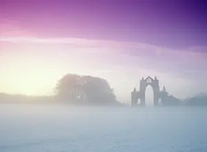Settles: Gisborough Priory