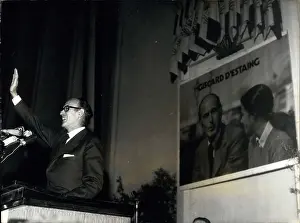Responds: Giscard d'Estaing during presidential campaign, Nice