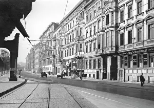 Tramway: The Gitschiner Strasse in Berlin, 1943