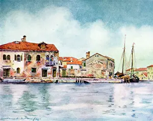 Menpes: Giudecca - Venice, Italy